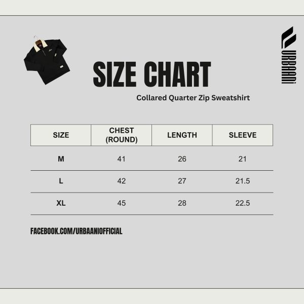 Collared Quarter Zip Sweatshirt