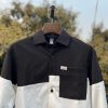 Premium Fancy Fabric Shirt - Black