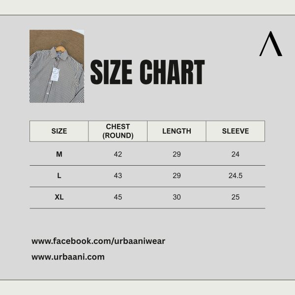 old money premium eit Striped Classic Shirt - White